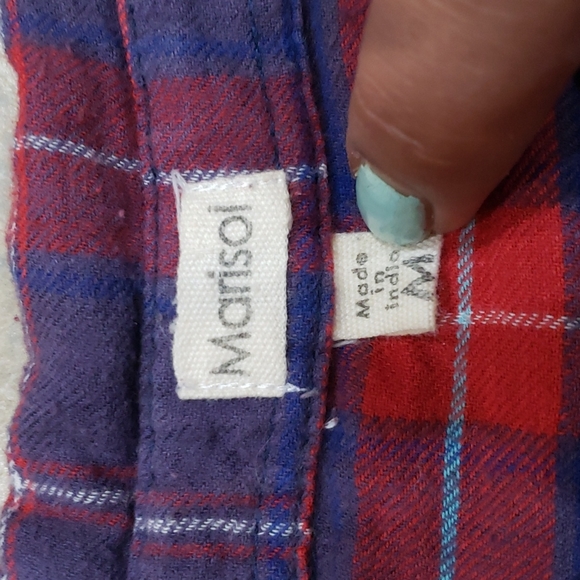 Marisol Plaid Button-Down Shirt - Picture 2 of 6
